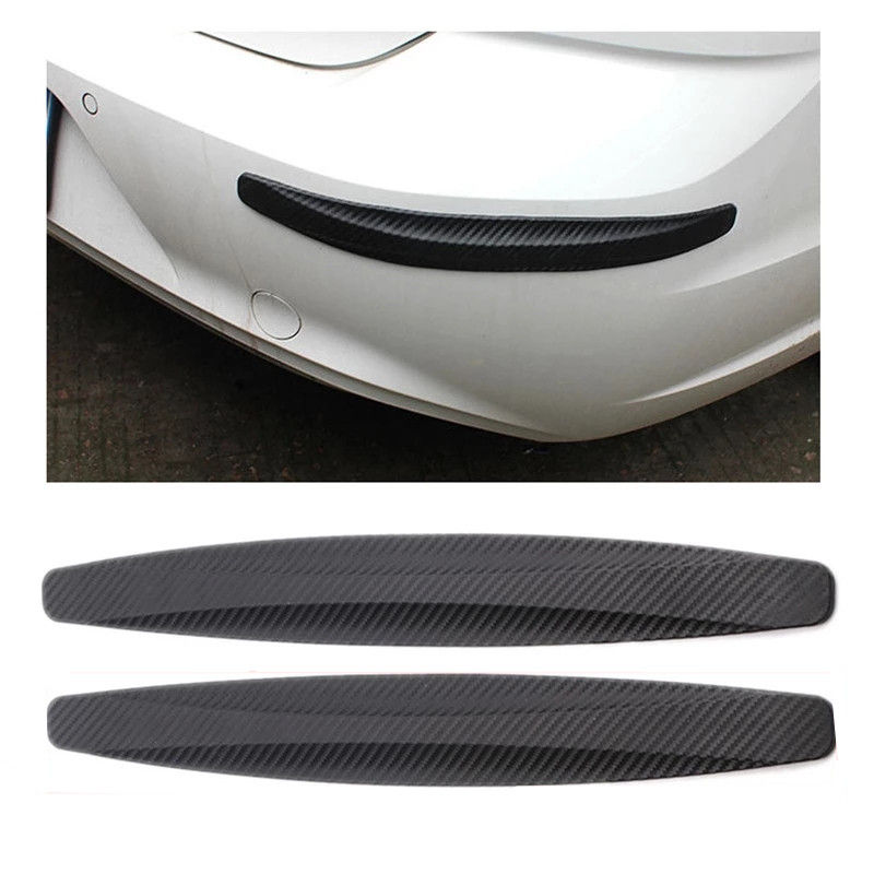 2/4PCS Universal Front Rear Bumper Corner Protector Guard Car Anti-collision Pro