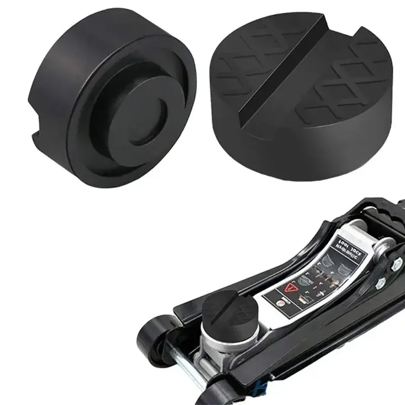 Thumbnail: Floor Slotted Car Jack Rubber Pad Frame Protector Adapter Jacking Tool Pinch Wel