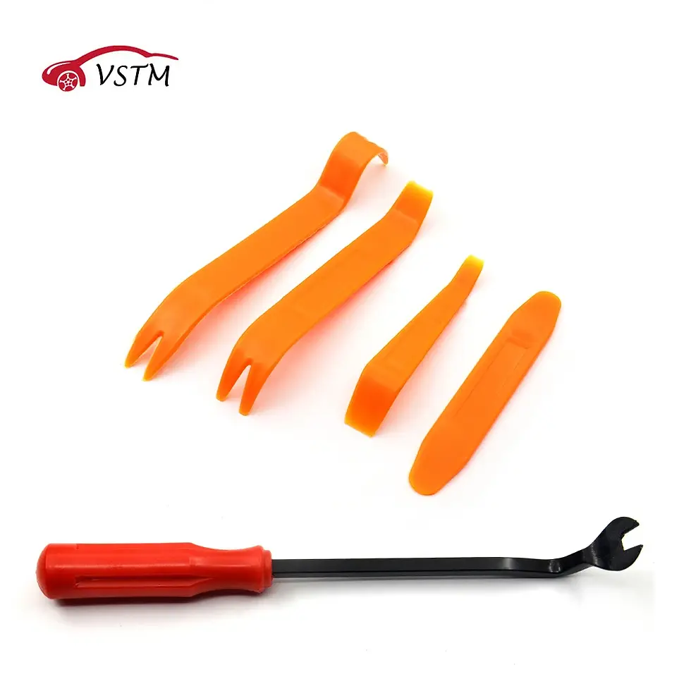 Thumbnail: Remover Removal Puller Pry Tool Car Door Panel Trim Upholstery Retaining Tweezer