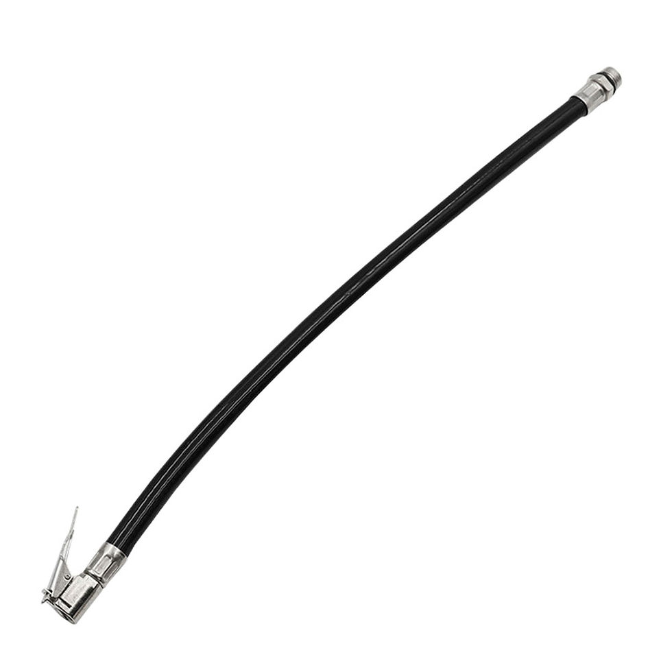 Thumbnail: Car Tyre Inflator Chuck Tube Portable Tire Inflation Extension Tube Flexible Tir