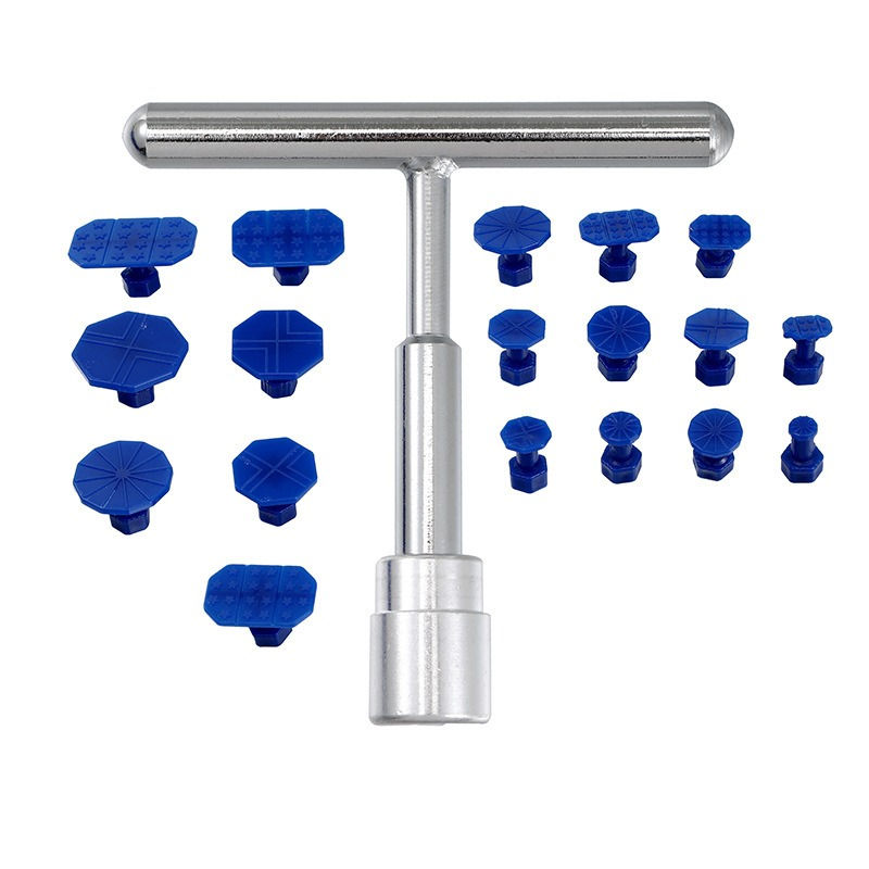 Thumbnail: 19Pcs/Set Universal Car Dent Puller Plastic Suction Cup For Pulling Vehicle Remo