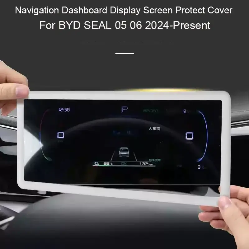 Thumbnail: For BYD SEAL 05 06 10.1" 12.8" Car Navigation Dashboard Display Screen Protectiv