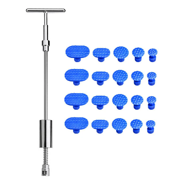 Thumbnail: Car Paintless Dent Repair Tools Puller Removal Kit Slide Hammer Reverse Hammer T