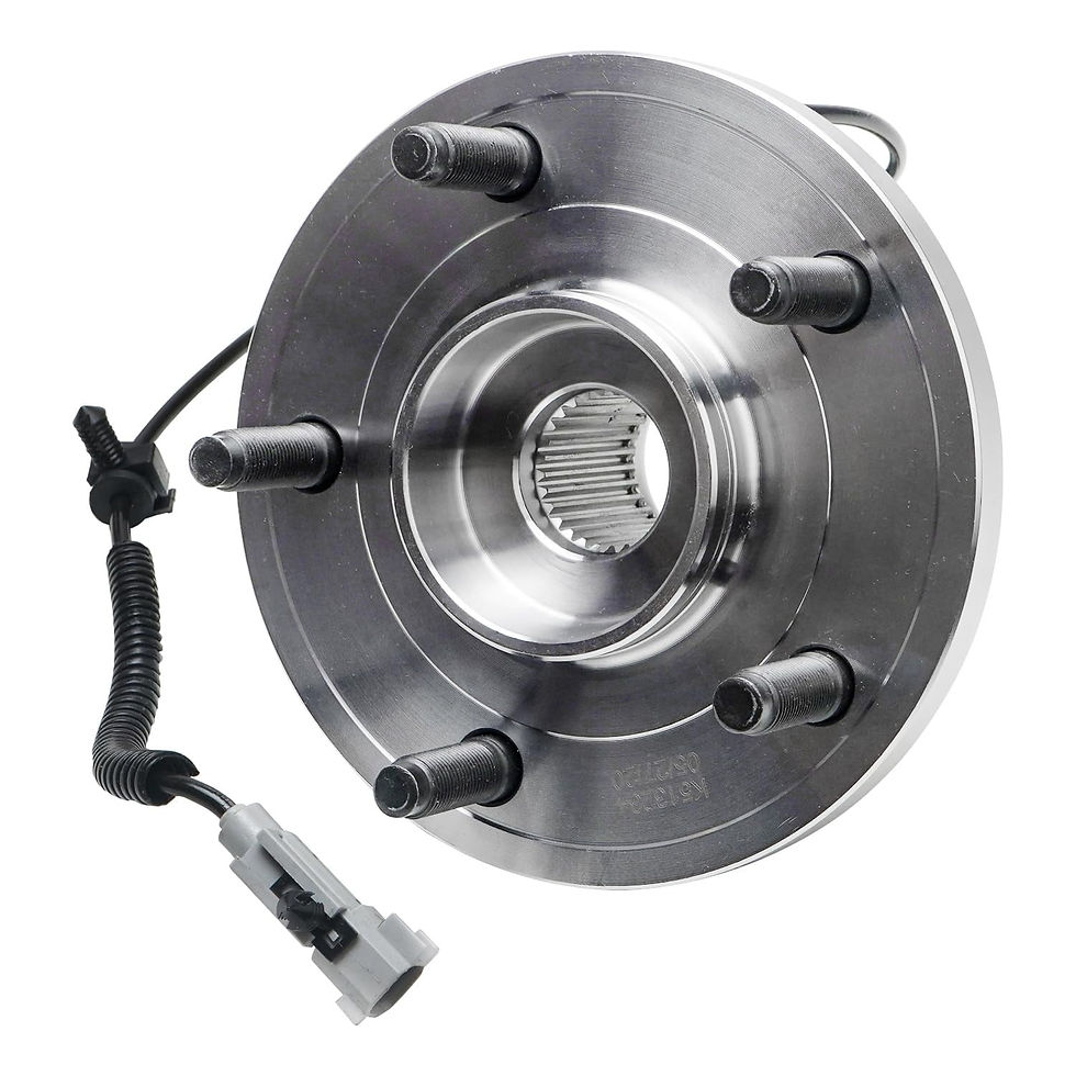 Thumbnail: Detroit Axle - 2 Front Wheel Bearing Hubs for Grand Cherokee Commander, 200..