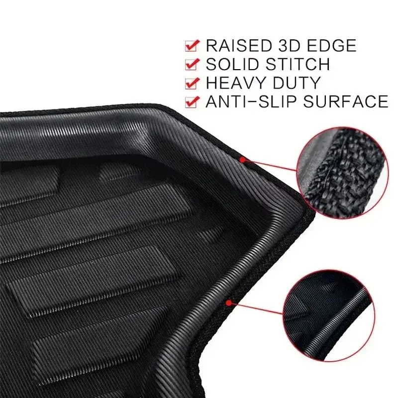 Thumbnail: Car Rear Trunk Mat for BYD Dolphin 2022~2024 2023 Tray Waterproof Pad Cargo Line