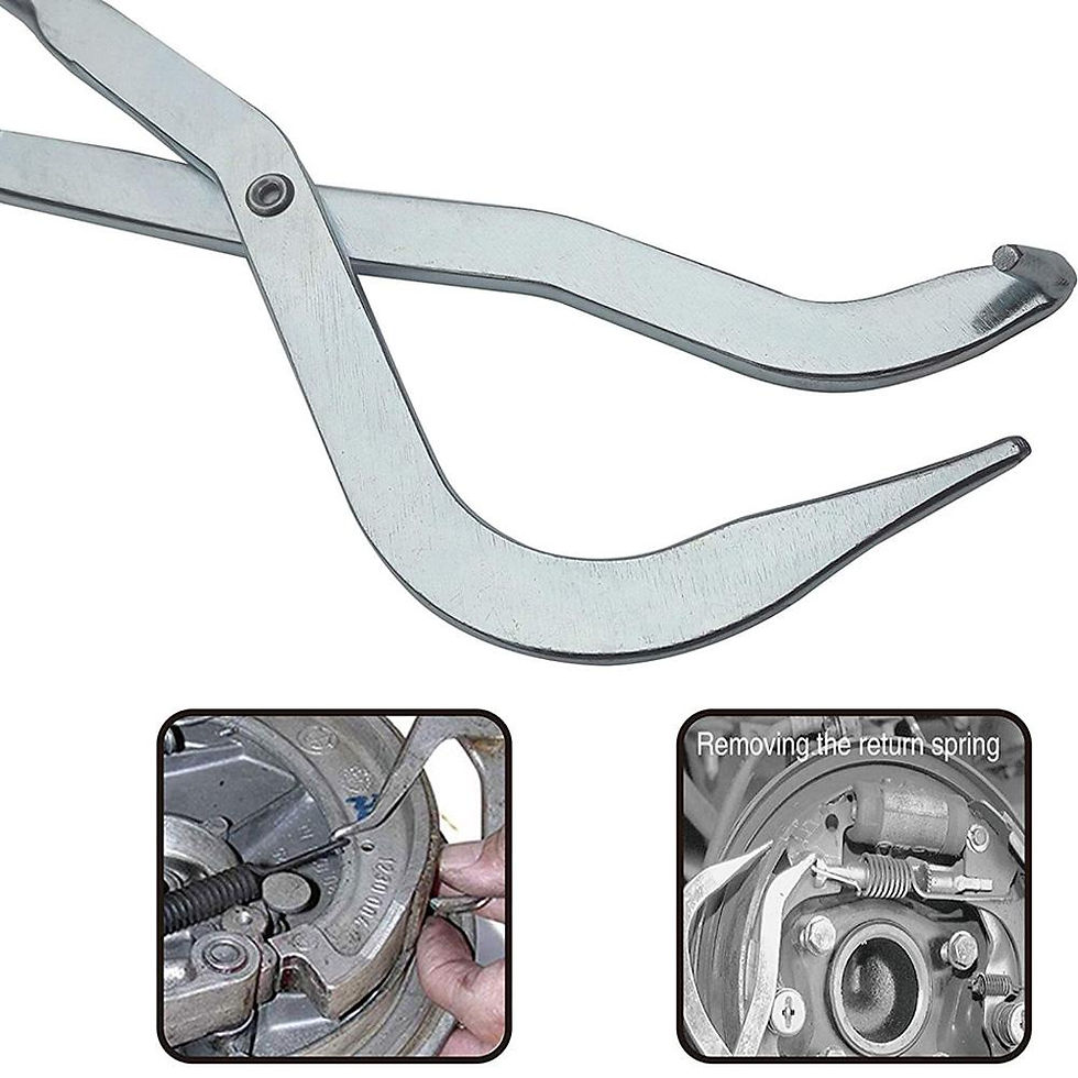 Thumbnail: Car Drum Brake Pipeline Brake Shoe Return Spring Repair Vehicle Disassembly Tool
