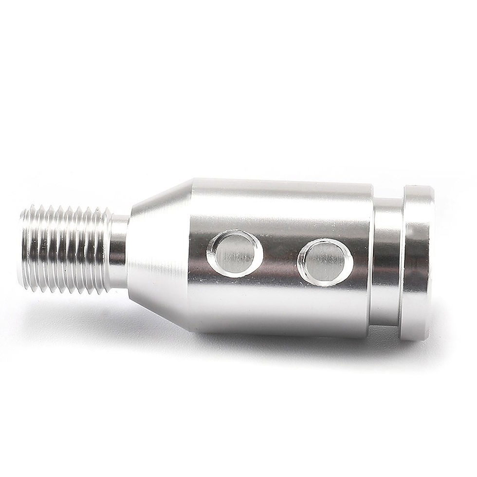 Thumbnail: Universal Car Auto Aluminum Gear Shift Knob Adapter for Non Threaded Shifters M1