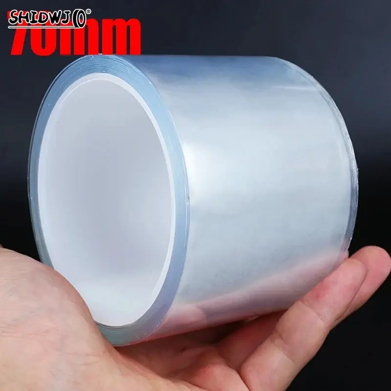 Thumbnail: 70/50/30mm Car Door Edge Transparent Protective Film Anti Scratch Nano Tape Auto