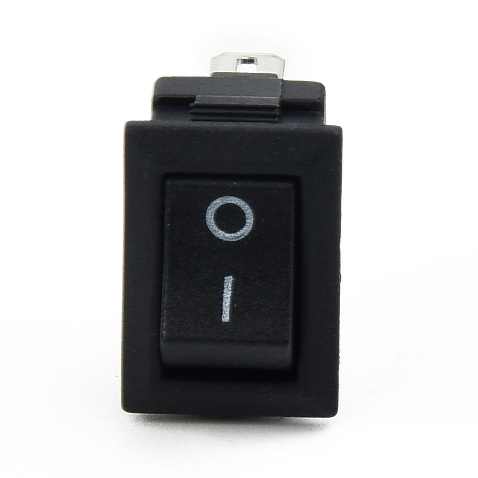 Thumbnail: 10PCS KCD11 Push Button Switch 10x15mm 15A 12V Boat Car Snap-in On/Off Rocker Sw