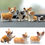 Thumbnail: Cute Mini Resin Doll Car Auto Interior Ornament Dashboard Dog Toys Accessories C
