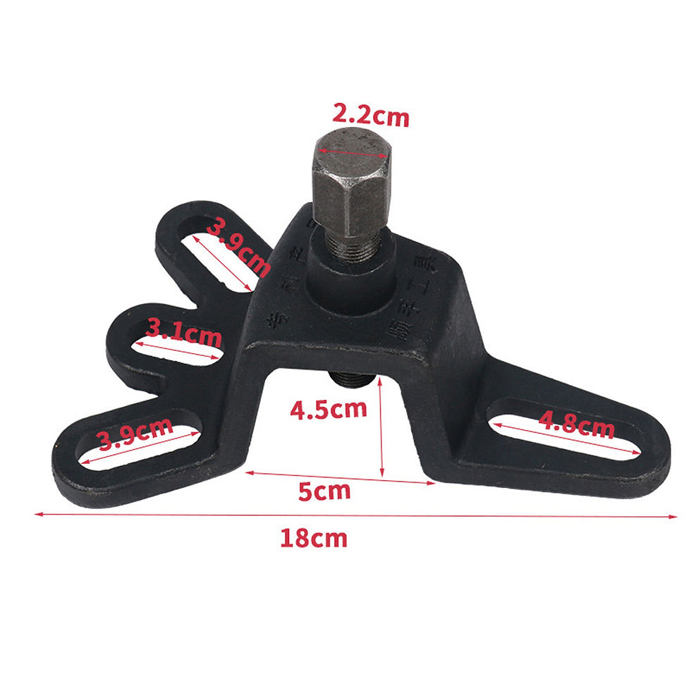 Thumbnail: Universal Brake Drum Puller Tool 4 Hole Wheel Hub Puller Repair Tool Durable for