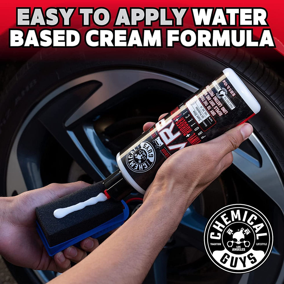 Thumbnail: Chemical Guys TVD_107_1603 V.R.P. Vinyl, Rubber and Plastic Non-Greasy Dry-..