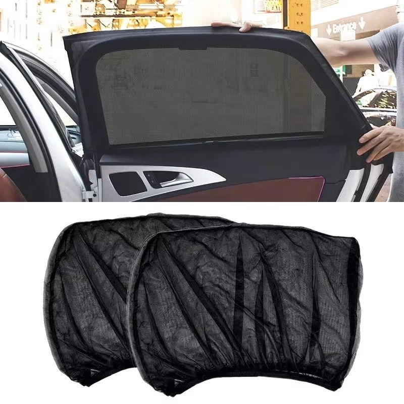 2PCS Sedan/SUV Car Sun Shade Styling Accessories Auto UV Protect Curtain Side Wi