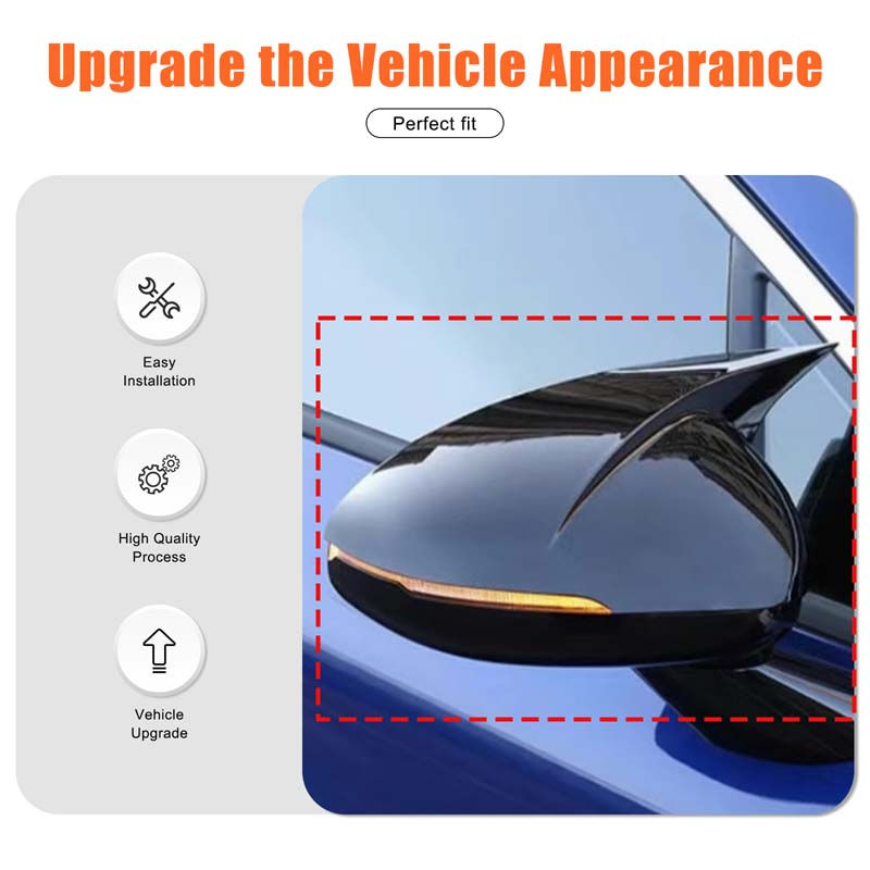 Thumbnail: For Kia Stinger 2018-2024 exterior mirror cover Rearview mirror protective cover