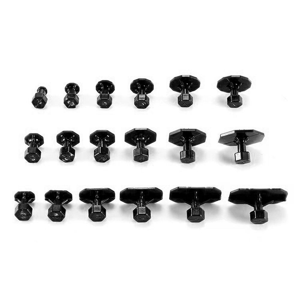 Thumbnail: 18Pcs Suction Cup Dent Puller Portable Small Professional Auto Dent Removal Tool