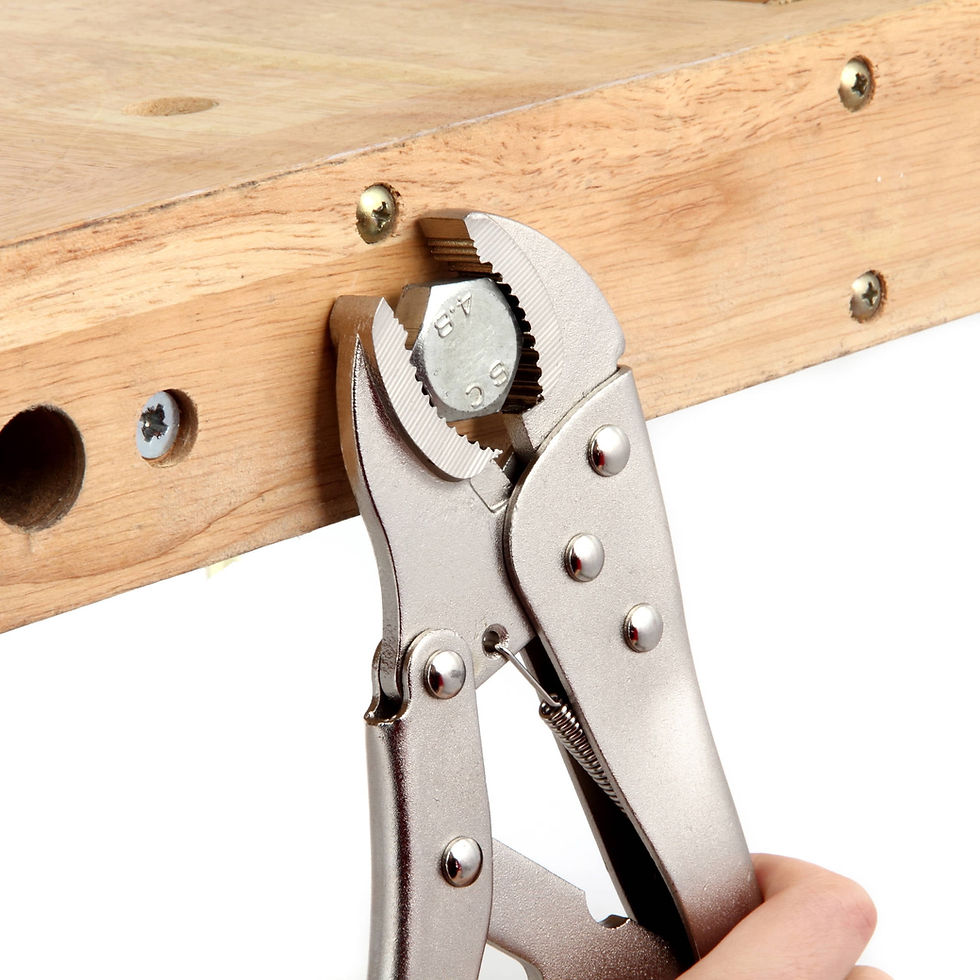 Thumbnail: HyperTough 3 Piece Locking Plier Set with Quick Release Latch UW70031J