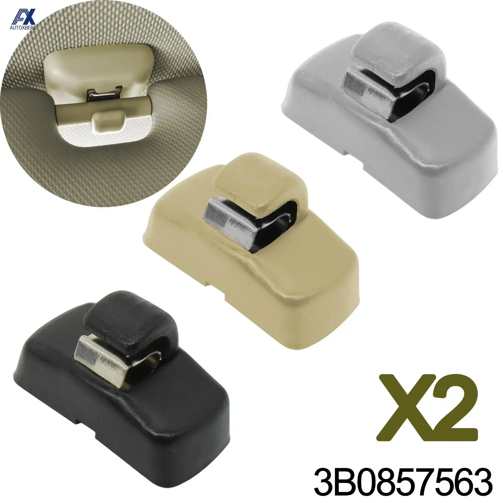 2pcs For SKODA Fabia 6Y Octavia A4 A5 1U 1Z Superb B5 3U 3B0857561B 3B0857563 Ca