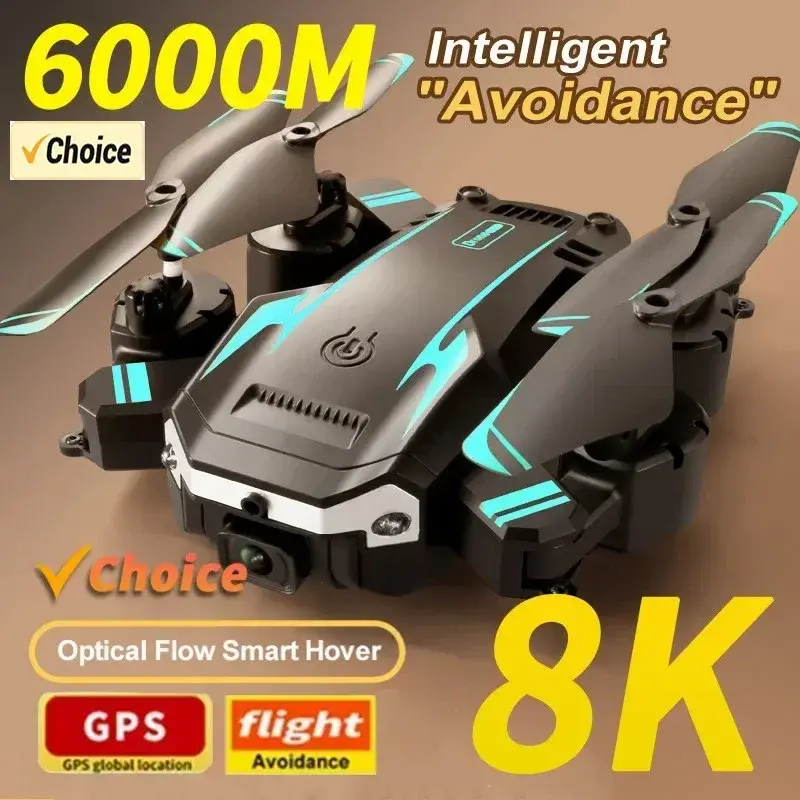 New G6 Drone 8K 5G GPS Professional HD 360 ° Aerial Photography Dual-Camera Fold