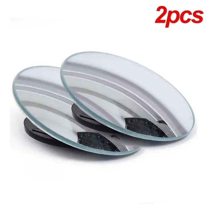 Thumbnail: Car Blind Spot Mirror 360 Degree Adjustable Wide Angle Auxiliary Rearview Convex