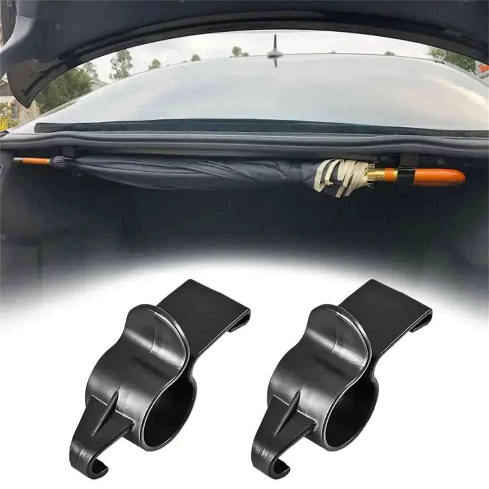 Thumbnail: 1/2Pcs/Set Car Trunk Umbrella Holder, Mount Plant Towel Hook Auto Accessories Un