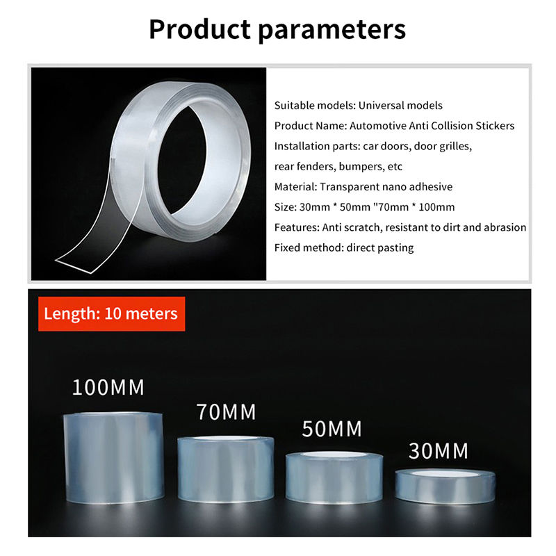 Thumbnail: Car Door Edge Transparent Protective Film Anti Scratch Nano Tape Auto Trunk Sill