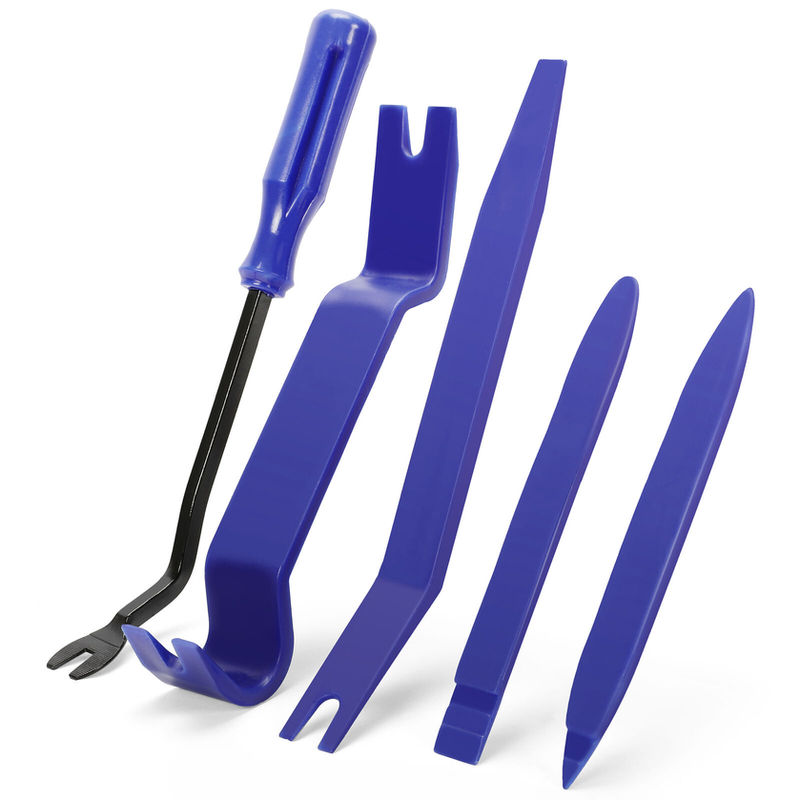 Thumbnail: Car Door Trim Removal Pry Tool Kit Auto Dashboard Audio Removal Hook Kit Mixed S
