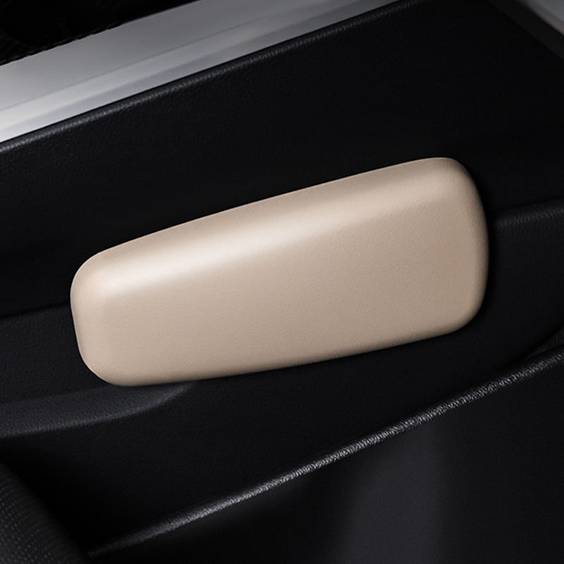 Thumbnail: 1Pc Car Armrest Pad Soft PU Leather Car Knee Cushion Universal Car Door Armrest