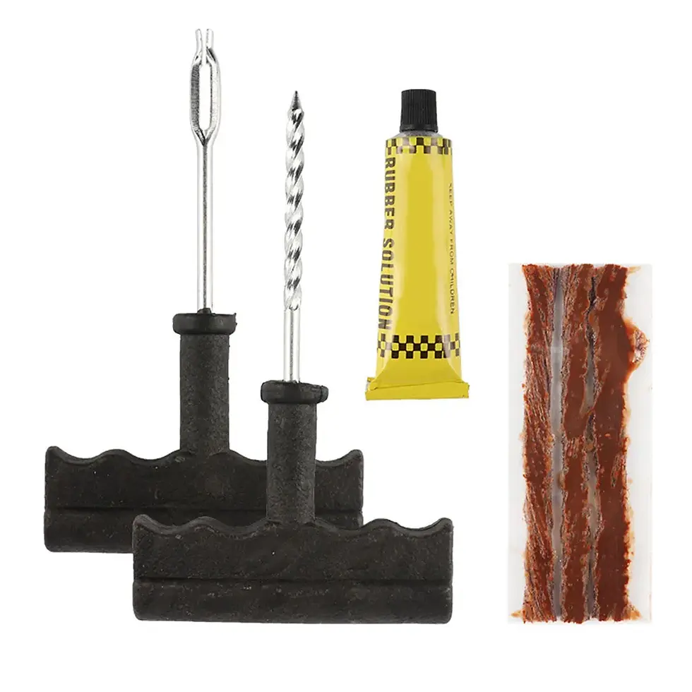 Thumbnail: 6pcs/set Car Tire Repair Tool Auto Bike Tubeless Tire Tyre Puncture Tire Repair