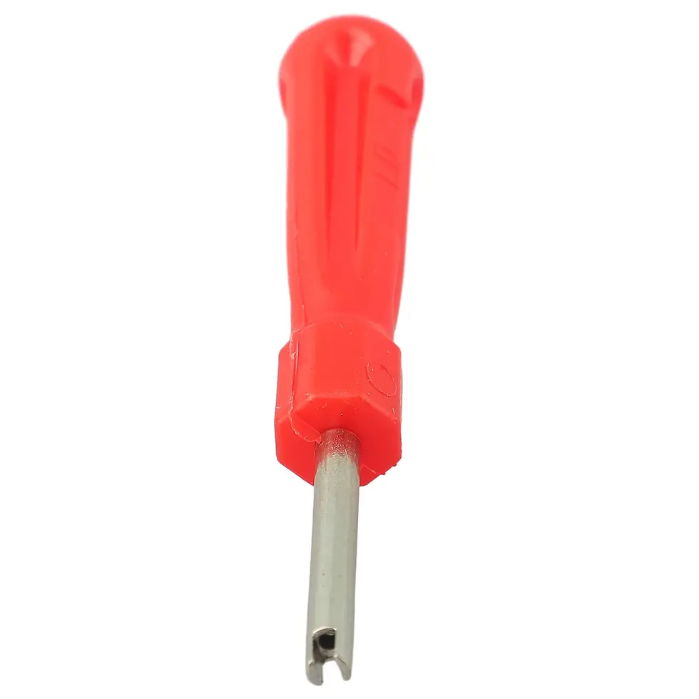 Thumbnail: Car Bike Truck Slotted Handle Tire Valve Stem Core Remover Screwdriver Tire Repa