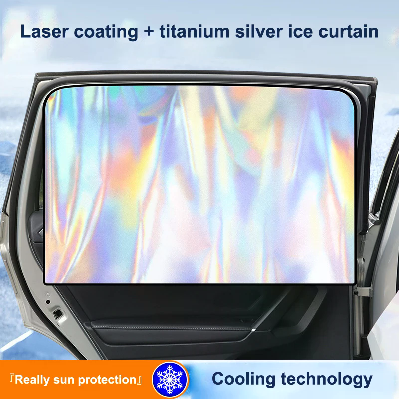 Car Sunshade Cover Protector Magnetic Suction Sun Shield Cover Window Insulation