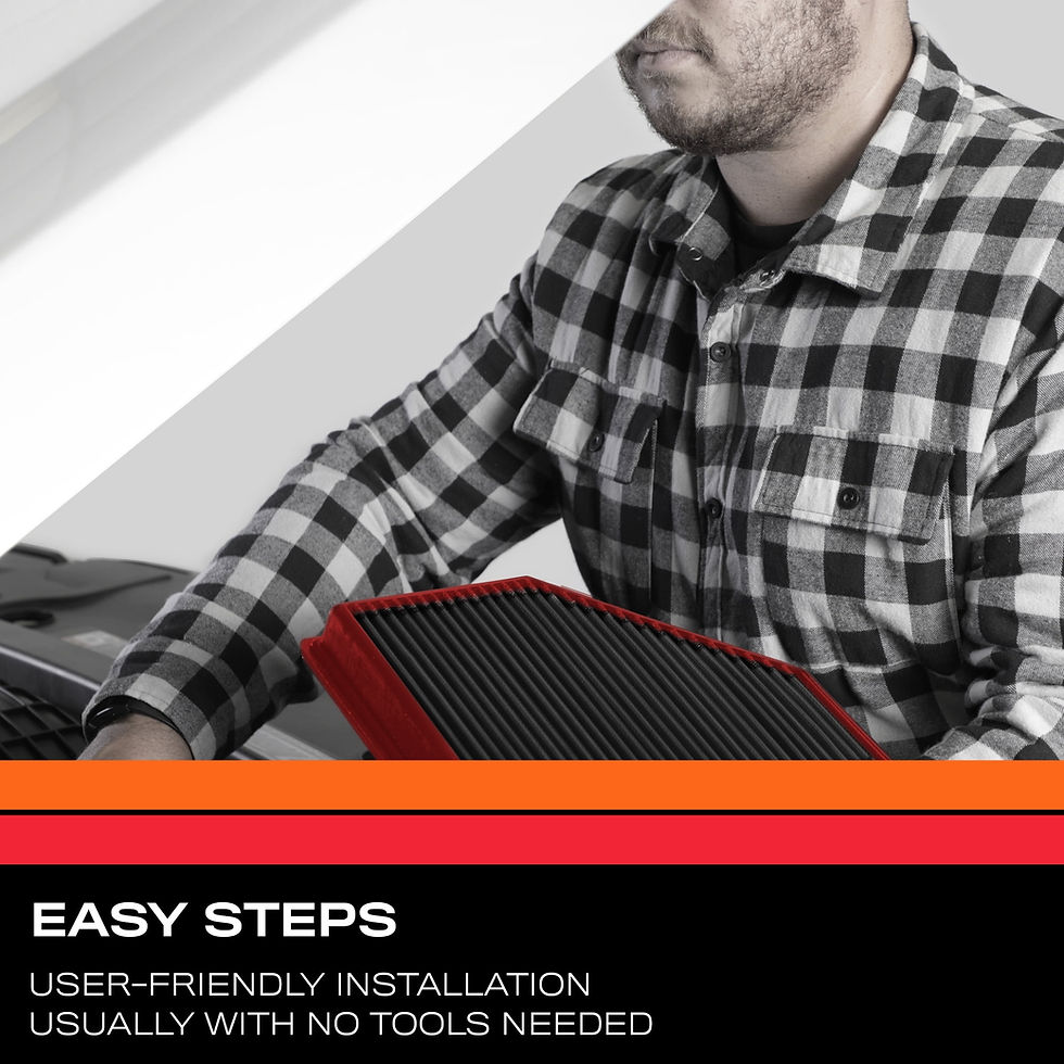 Thumbnail: K&N Select Engine Air Filter SA-2247, High Performance, Premium, Washable, ..
