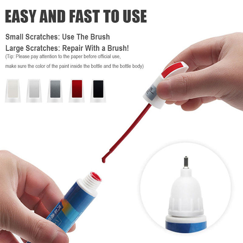 Thumbnail: SEAMETAL Universal 5 Colors Car Scratch Repair Paint Pen Auto Touch Up Pens Car
