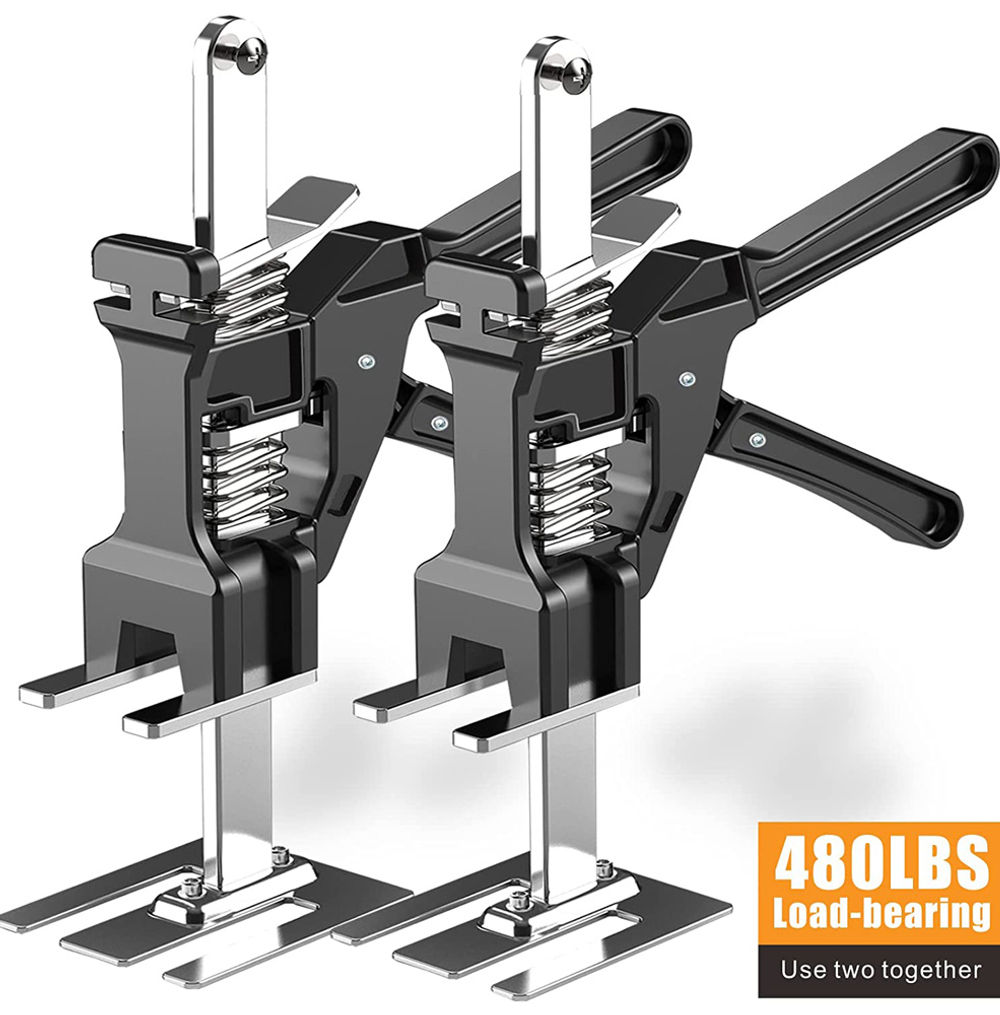 2PCS New Hand Lifting Tool Labor-Saving Arm Jack Door Panel Drywall Lifting Cabi