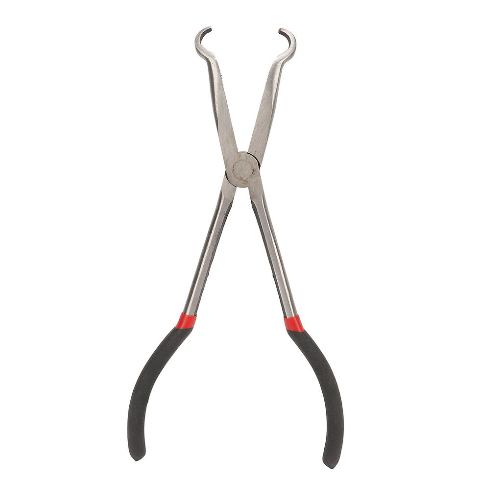 Thumbnail: Electrical Disconnect Pliers Automotive Long Spark Plug Removal Pliers Versatile
