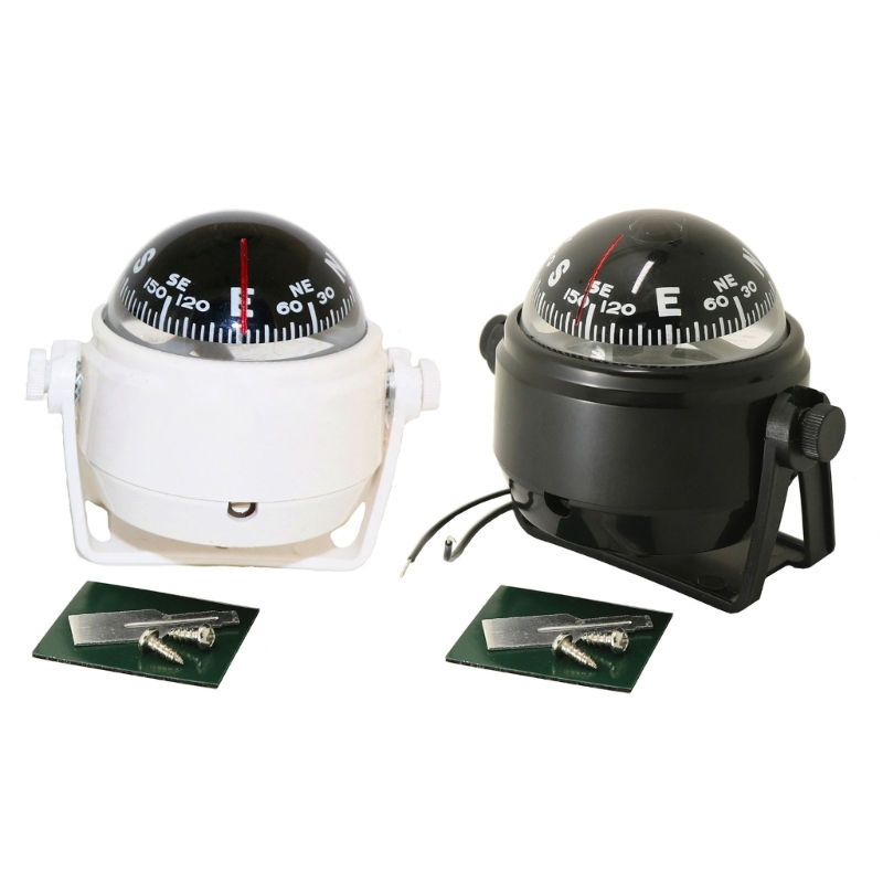 Thumbnail: Nautical Compass Sea Pivoting Boat Compass Waterproof Electronic Compasses with