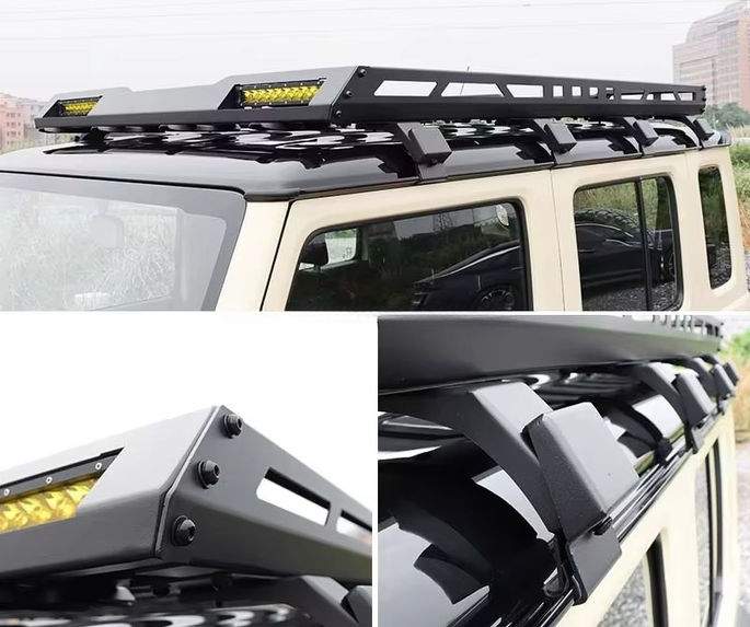 Thumbnail: 4X4 Cargo Carrier Basket Car 5 Doors Roof Racks for Jimny 2019 2020 2021 2022 20