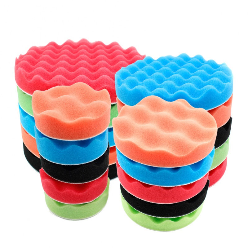Thumbnail: 3/5/6/7 Inch Car Polishing Kit Polish Pad Car Polish Buffing Pad Abrasive Disc S