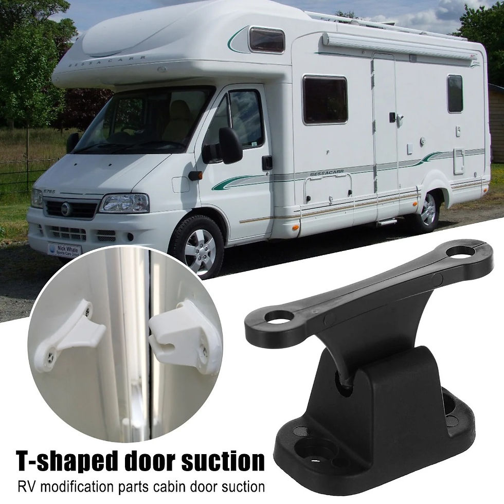 Thumbnail: Nylon RV Baggage Door Catch Compartment Latch Clips Cargo Holder Stop for Carava