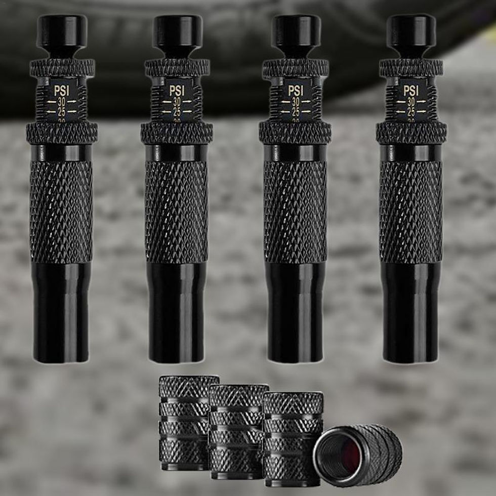 Thumbnail: Automatic Tire Deflator Brass Automatic Deflation Valve Tire Deflator Portable F