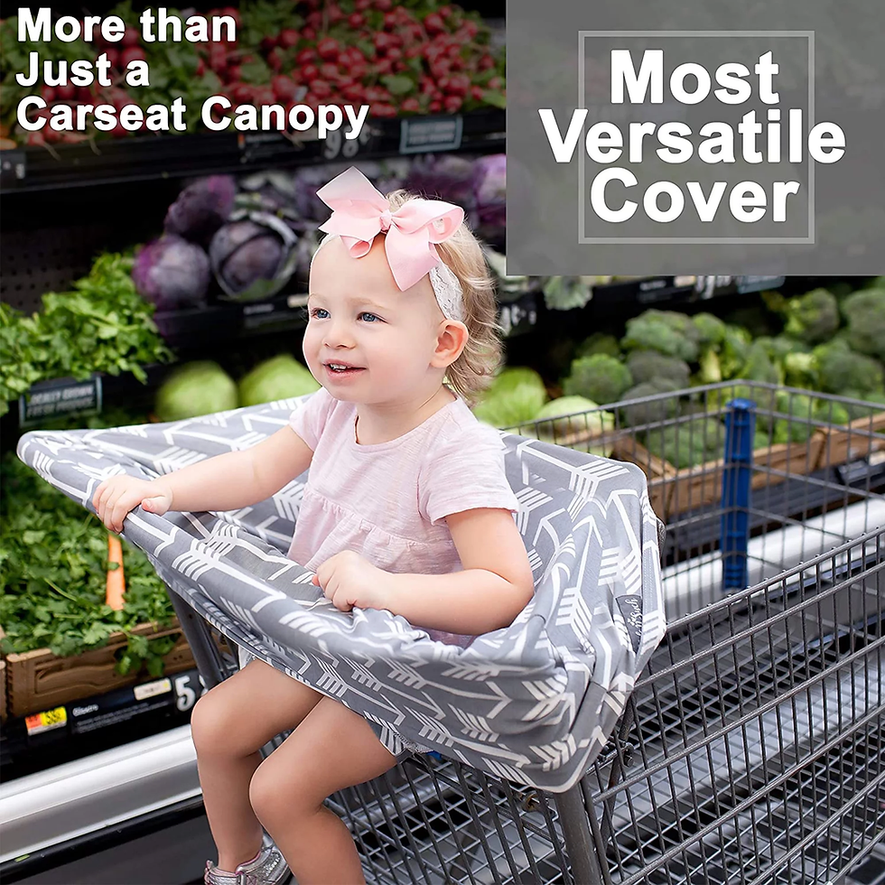 Thumbnail: Baby Nursing Cover Multipurpose Infant Carseat Canopy Arrow