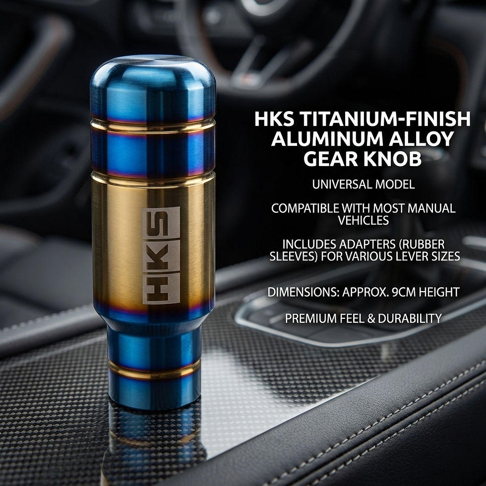 Thumbnail: 1pc Aluminum Alloy JDM-Style Shift Knob Ergonomic Design Suitable for Manual And