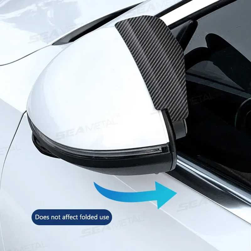 Thumbnail: BLALION Car Rearview Convex Mirror Rainproof Wide Angle Blind Spot Mirror Rain S