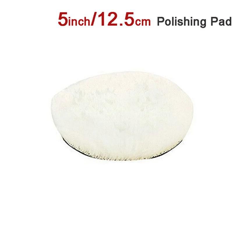 Thumbnail: Universal Car Polish Pad 3/4/5inch For M10/M14 Soft Wool Machine Waxing Polisher