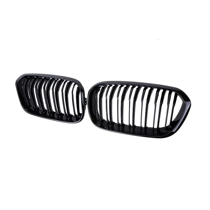 Thumbnail: Pulleco For BMW F20 F21 118i 120i 125i 116i Car Front Bumper Grilles Kidney Raci