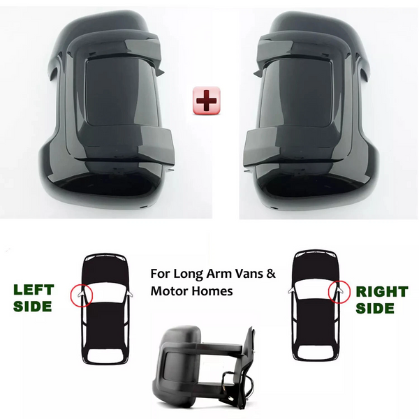 Motorhome Mirror Protectors Guards Rearview Mirror Shell Caps For Fiat Ducato Pe