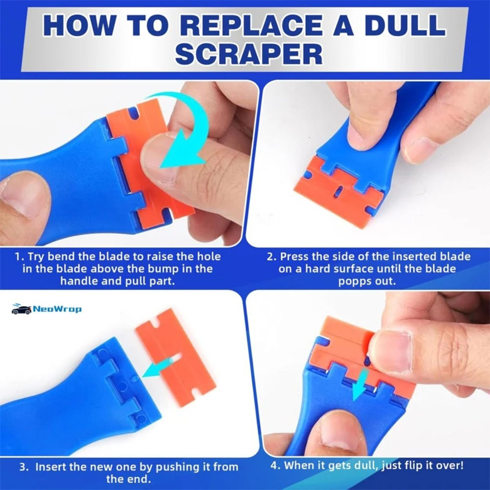 Adhesive Remover Car Sticker Remover Cleaning Scraper Glue Remover for Windows G