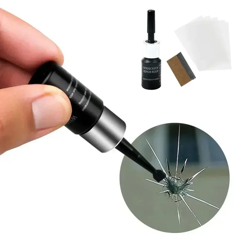 Thumbnail: Car Windshield Glass Cracked Repair Agent Window Glass Scratch Nano Repairing Se