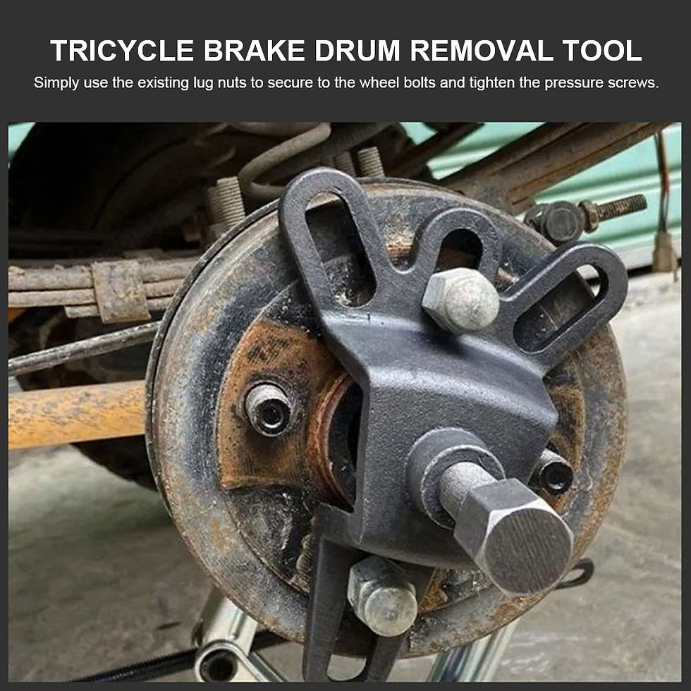 Thumbnail: Universal Brake Drum Puller Tool Durable Brake Drum Disassembly Tool Handheld fo