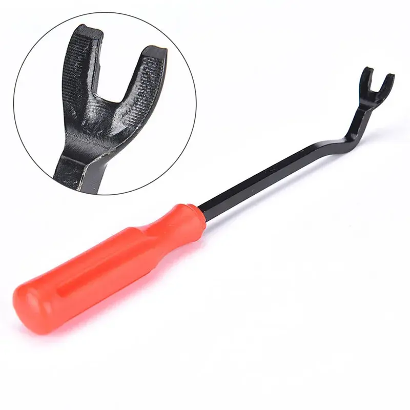 Thumbnail: Optional Car Door Upholstery Trim Clip Remover Plastic Fastener Removing Tool ho