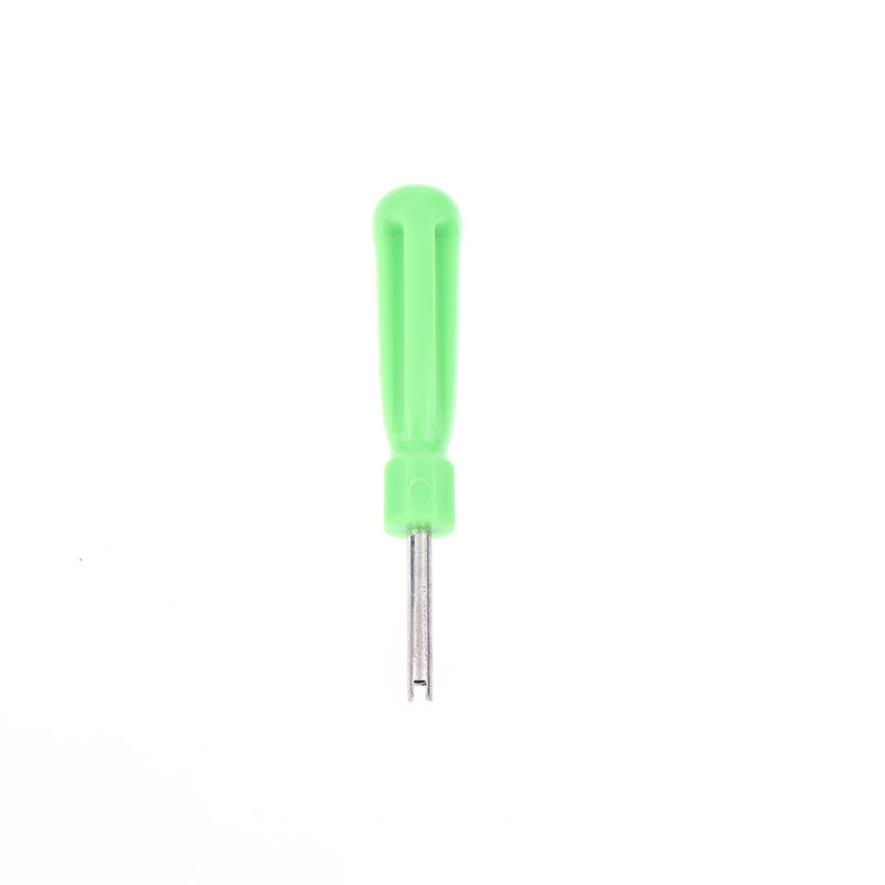 Thumbnail: Tire Valve Core Removal Tools Wrench Plastic Handle Iron Plated Wrench Core Tire